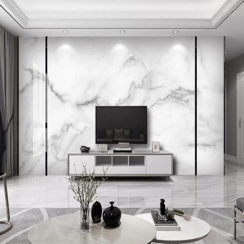 UV PVC marble
