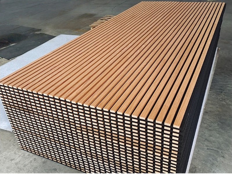 acoustic wood slat panels